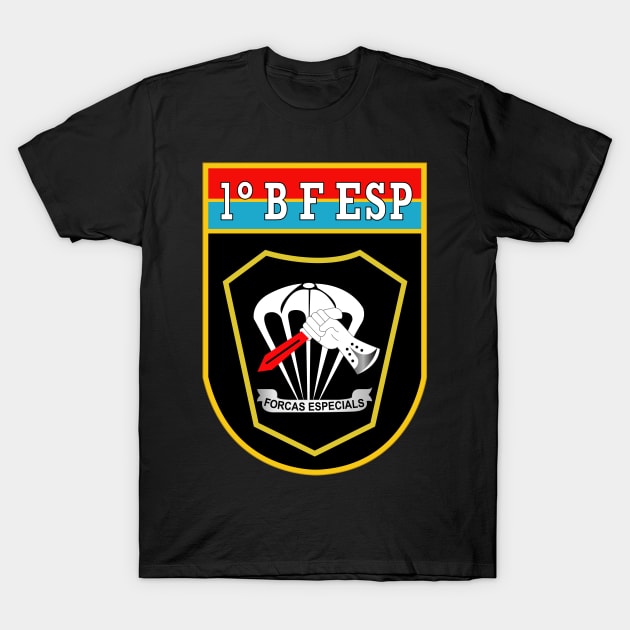 Brazil - 1st Special Forces Battalion wo txt T-Shirt by twix123844